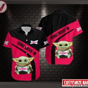 Sonic Drive-in Uniform Custom Clothes Style 28, Unique Gifts For Employee - Vesles2014s 3