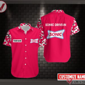 Sonic Drive-in Uniform Custom Clothes Style 30, Unique Gifts For Employee - Vesles2014s 2