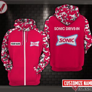 Sonic Drive-in Uniform Custom Clothes Style 30, Unique Gifts For Employee - Vesles2014s 4