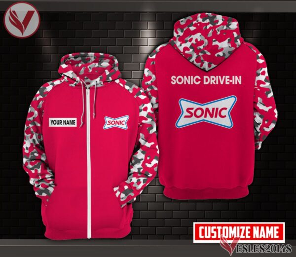 Sonic Drive-in Uniform Custom Clothes Style 30, Unique Gifts For Employee - Vesles2014s 4