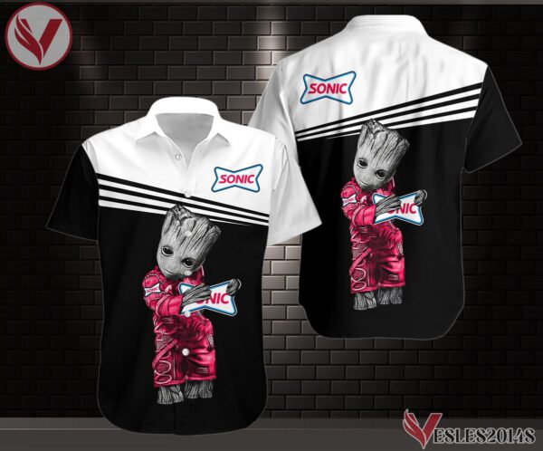 Sonic Drive-in Uniform Custom Clothes Style 31, Unique Gifts For Employee - Vesles2014s 4