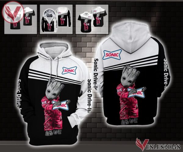 Sonic Drive-in Uniform Custom Clothes Style 31, Unique Gifts For Employee - Vesles2014s