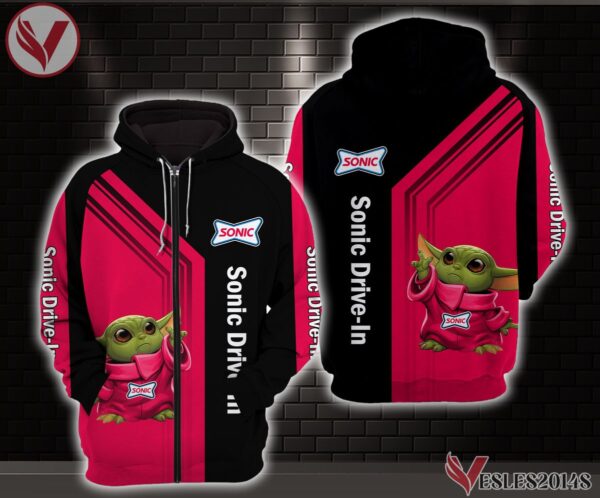Sonic Drive-in Uniform Custom Clothes Style 32, Unique Gifts For Employee - Vesles2014s 1