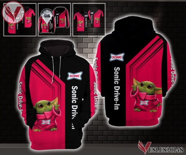Sonic Drive-in Uniform Custom Clothes Style 32, Unique Gifts For Employee - Vesles2014s