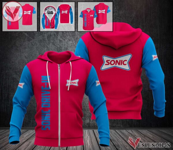 Sonic Drive-in Uniform Custom Clothes Style 34, Unique Gifts For Employee - Vesles2014s