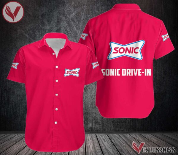 Sonic Drive-in Uniform Custom Clothes Style 35, Unique Gifts For Employee - Vesles2014s 1