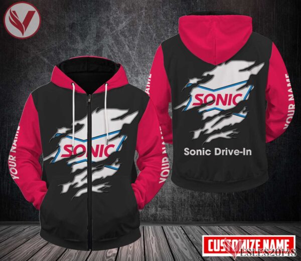 Sonic Drive-in Uniform Custom Clothes Style 37, Unique Gifts For Employee - Vesles2014s 1