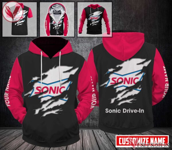 Sonic Drive-in Uniform Custom Clothes Style 37, Unique Gifts For Employee - Vesles2014s