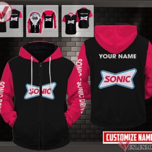 Sonic Drive-in Uniform Custom Clothes Style 39, Unique Gifts For Employee - Vesles2014s