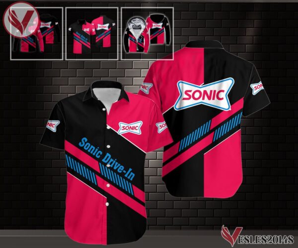 Sonic Drive-in Uniform Custom Clothes Style 4, Unique Gifts For Employee - Vesles2014s
