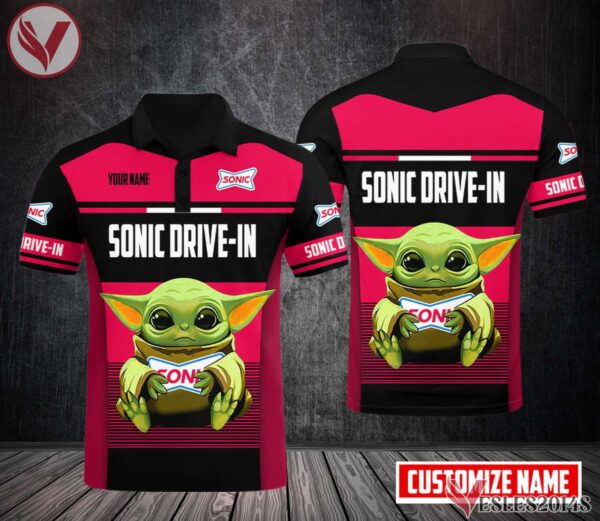 Sonic Drive-in Uniform Custom Clothes Style 40, Unique Gifts For Employee - Vesles2014s 5
