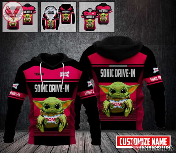 Sonic Drive-in Uniform Custom Clothes Style 40, Unique Gifts For Employee - Vesles2014s