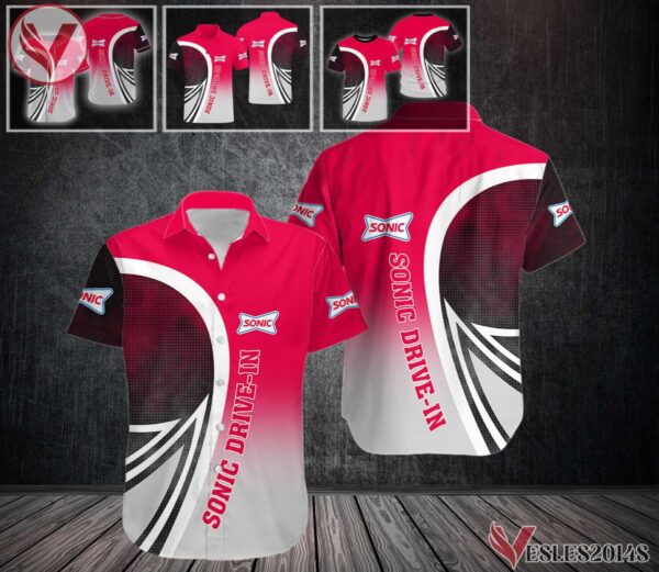 Sonic Drive-in Uniform Custom Clothes Style 42, Unique Gifts For Employee - Vesles2014s 3