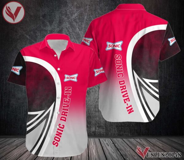 Sonic Drive-in Uniform Custom Clothes Style 42, Unique Gifts For Employee - Vesles2014s