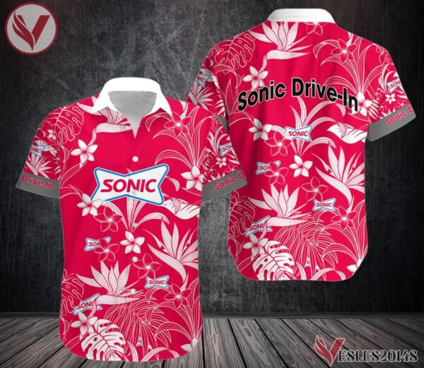 Sonic Drive-in Uniform Custom Clothes Style 45, Unique Gifts For Employee - Vesles2014s