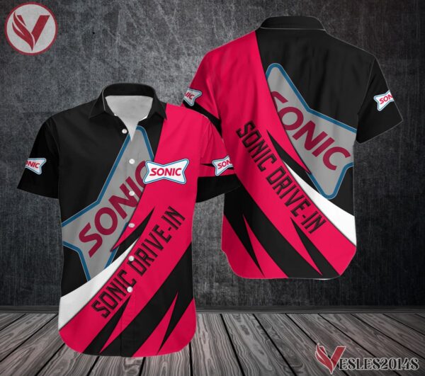 Sonic Drive-in Uniform Custom Clothes Style 46, Unique Gifts For Employee - Vesles2014s