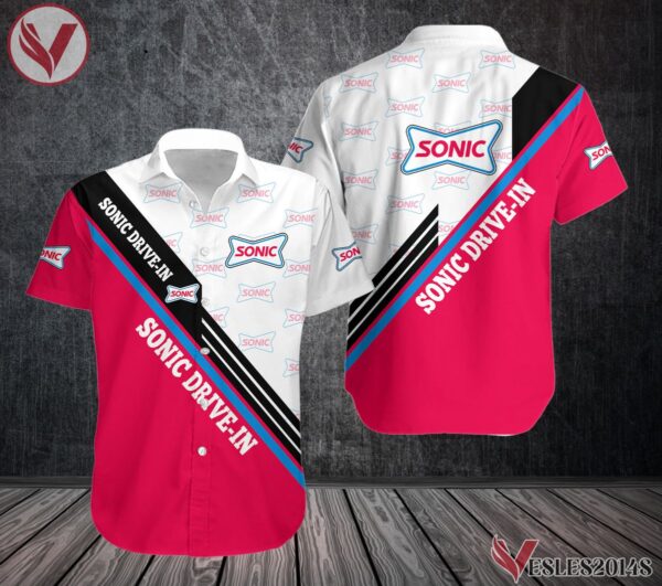 Sonic Drive-in Uniform Custom Clothes Style 48, Unique Gifts For Employee - Vesles2014s