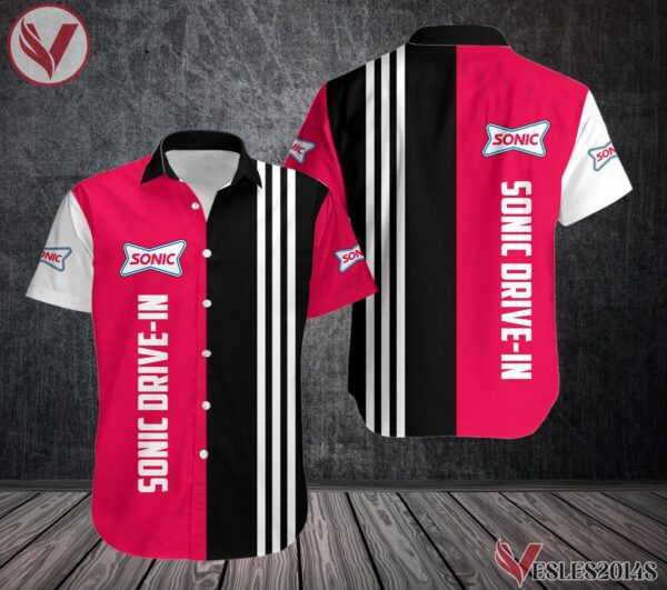Sonic Drive-in Uniform Custom Clothes Style 49, Unique Gifts For Employee - Vesles2014s