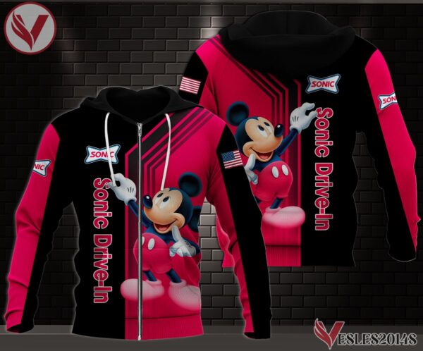 Sonic Drive-in Uniform Custom Clothes Style 5, Unique Gifts For Employee - Vesles2014s 5