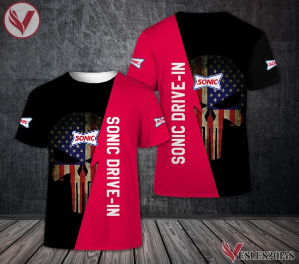 Sonic Drive-in Uniform Custom Clothes Style 50, Unique Gifts For Employee - Vesles2014s 3