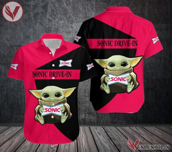 Sonic Drive-in Uniform Custom Clothes Style 51, Unique Gifts For Employee - Vesles2014s