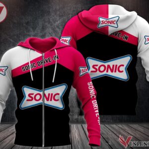 Sonic Drive-in Uniform Custom Clothes Style 55, Unique Gifts For Employee - Vesles2014s 1