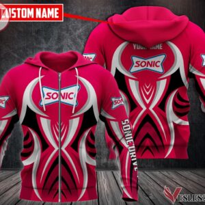 Sonic Drive-in Uniform Custom Clothes Style 56, Unique Gifts For Employee - Vesles2014s 1