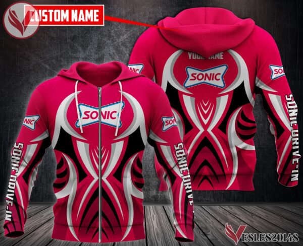Sonic Drive-in Uniform Custom Clothes Style 56, Unique Gifts For Employee - Vesles2014s 1
