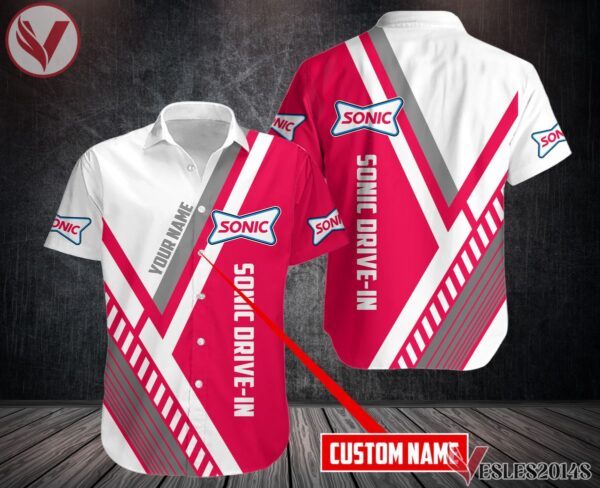 Sonic Drive-in Uniform Custom Clothes Style 57, Unique Gifts For Employee - Vesles2014s 2