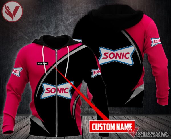 Sonic Drive-in Uniform Custom Clothes Style 58, Unique Gifts For Employee - Vesles2014s 1