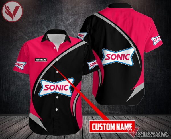 Sonic Drive-in Uniform Custom Clothes Style 58, Unique Gifts For Employee - Vesles2014s 2
