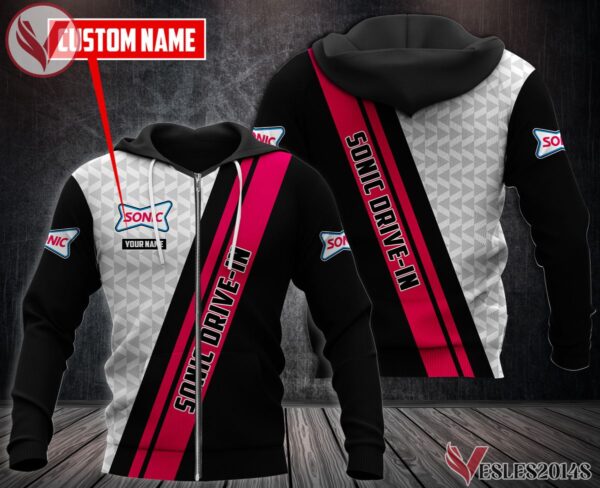 Sonic Drive-in Uniform Custom Clothes Style 60, Unique Gifts For Employee - Vesles2014s 1