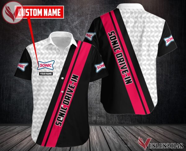 Sonic Drive-in Uniform Custom Clothes Style 60, Unique Gifts For Employee - Vesles2014s 2