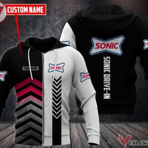 Sonic Drive-in Uniform Custom Clothes Style 65, Unique Gifts For Employee - Vesles2014s 1