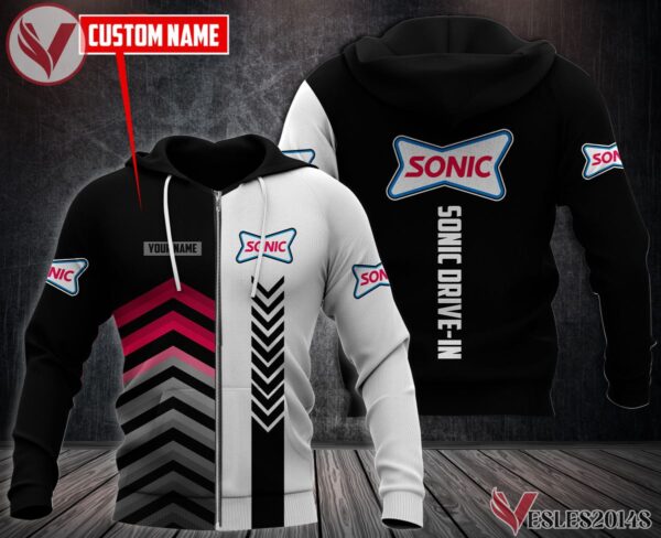 Sonic Drive-in Uniform Custom Clothes Style 65, Unique Gifts For Employee - Vesles2014s 1