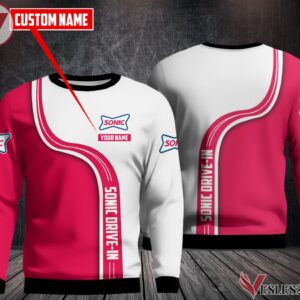 Sonic Drive-in Uniform Custom Clothes Style 67, Unique Gifts For Employee - Vesles2014s 3
