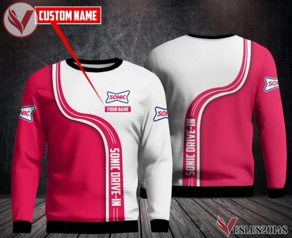Sonic Drive-in Uniform Custom Clothes Style 67, Unique Gifts For Employee - Vesles2014s 3