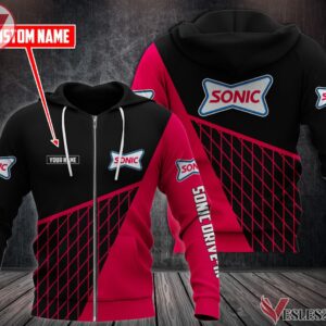 Sonic Drive-in Uniform Custom Clothes Style 71, Unique Gifts For Employee - Vesles2014s 1