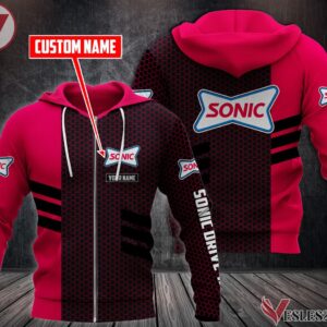 Sonic Drive-in Uniform Custom Clothes Style 73, Unique Gifts For Employee - Vesles2014s 1
