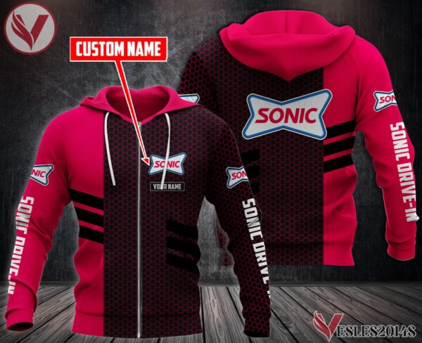 Sonic Drive-in Uniform Custom Clothes Style 73, Unique Gifts For Employee - Vesles2014s 1