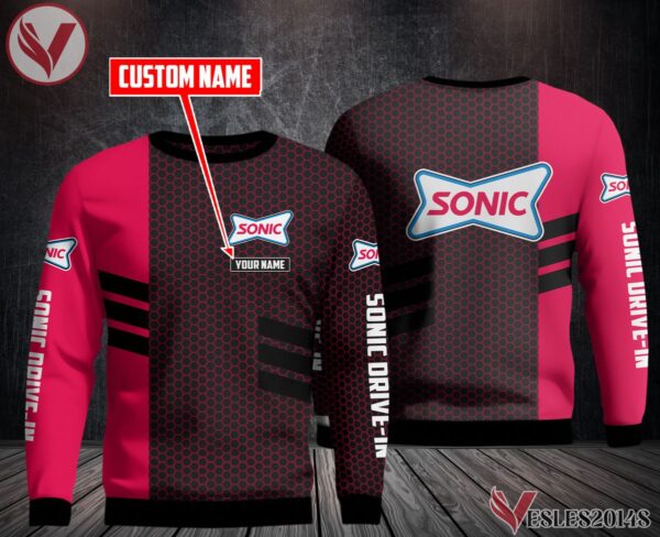 Sonic Drive-in Uniform Custom Clothes Style 73, Unique Gifts For Employee - Vesles2014s 2