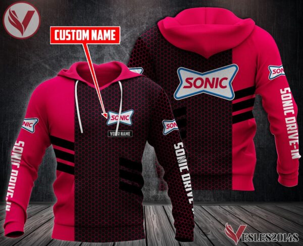 Sonic Drive-in Uniform Custom Clothes Style 73, Unique Gifts For Employee - Vesles2014s