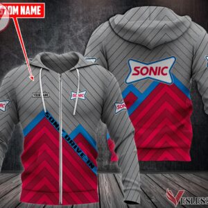 Sonic Drive-in Uniform Custom Clothes Style 74, Unique Gifts For Employee - Vesles2014s 1