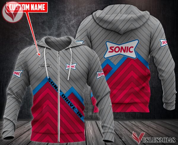Sonic Drive-in Uniform Custom Clothes Style 74, Unique Gifts For Employee - Vesles2014s 1