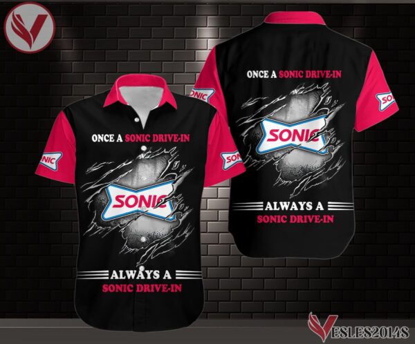 Sonic Drive-in Uniform Custom Clothes Style 8, Unique Gifts For Employee - Vesles2014s 4