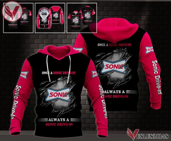 Sonic Drive-in Uniform Custom Clothes Style 8, Unique Gifts For Employee - Vesles2014s