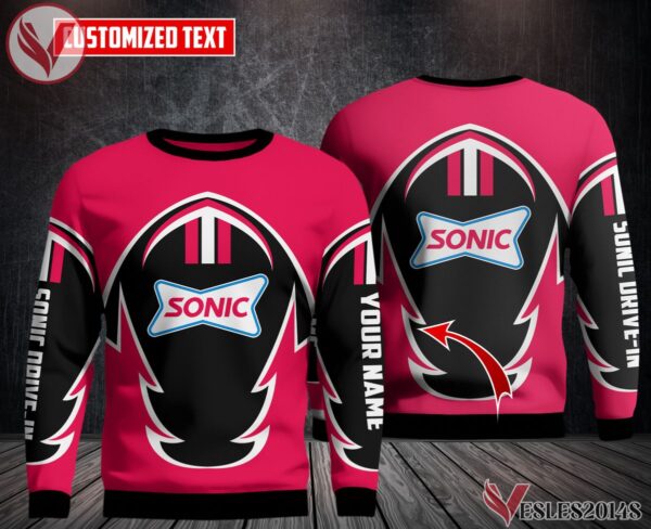 Sonic Drive-in Uniform Custom Clothes Style 83, Unique Gifts For Employee - Vesles2014s 3