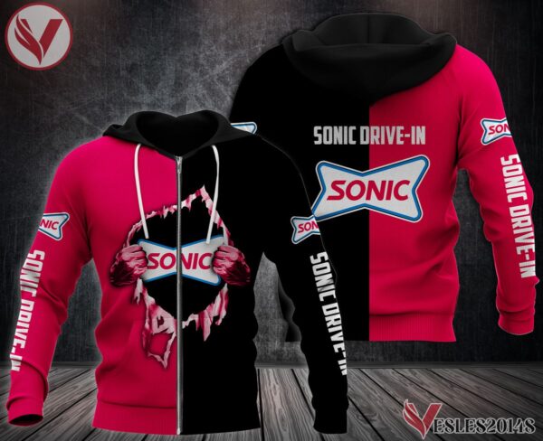 Sonic Drive-in Uniform Custom Clothes Style 86, Unique Gifts For Employee - Vesles2014s 1