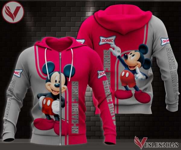 Sonic Drive-in Uniform Custom Clothes Style 87, Unique Gifts For Employee - Vesles2014s 1