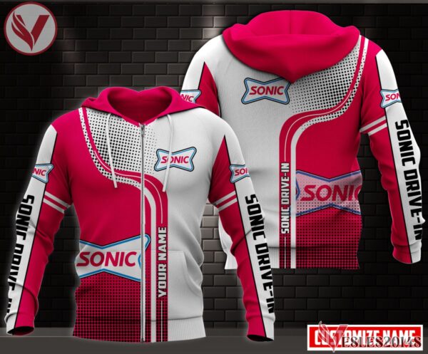 Sonic Drive-in Uniform Custom Clothes Style 88, Unique Gifts For Employee - Vesles2014s 1